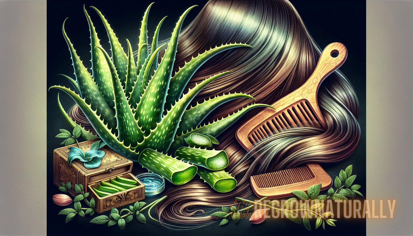 Illustration for section: Now, let's delve into the ancient secrets of herbal remedies for optimal hair revitalization and sca - hair revitalization