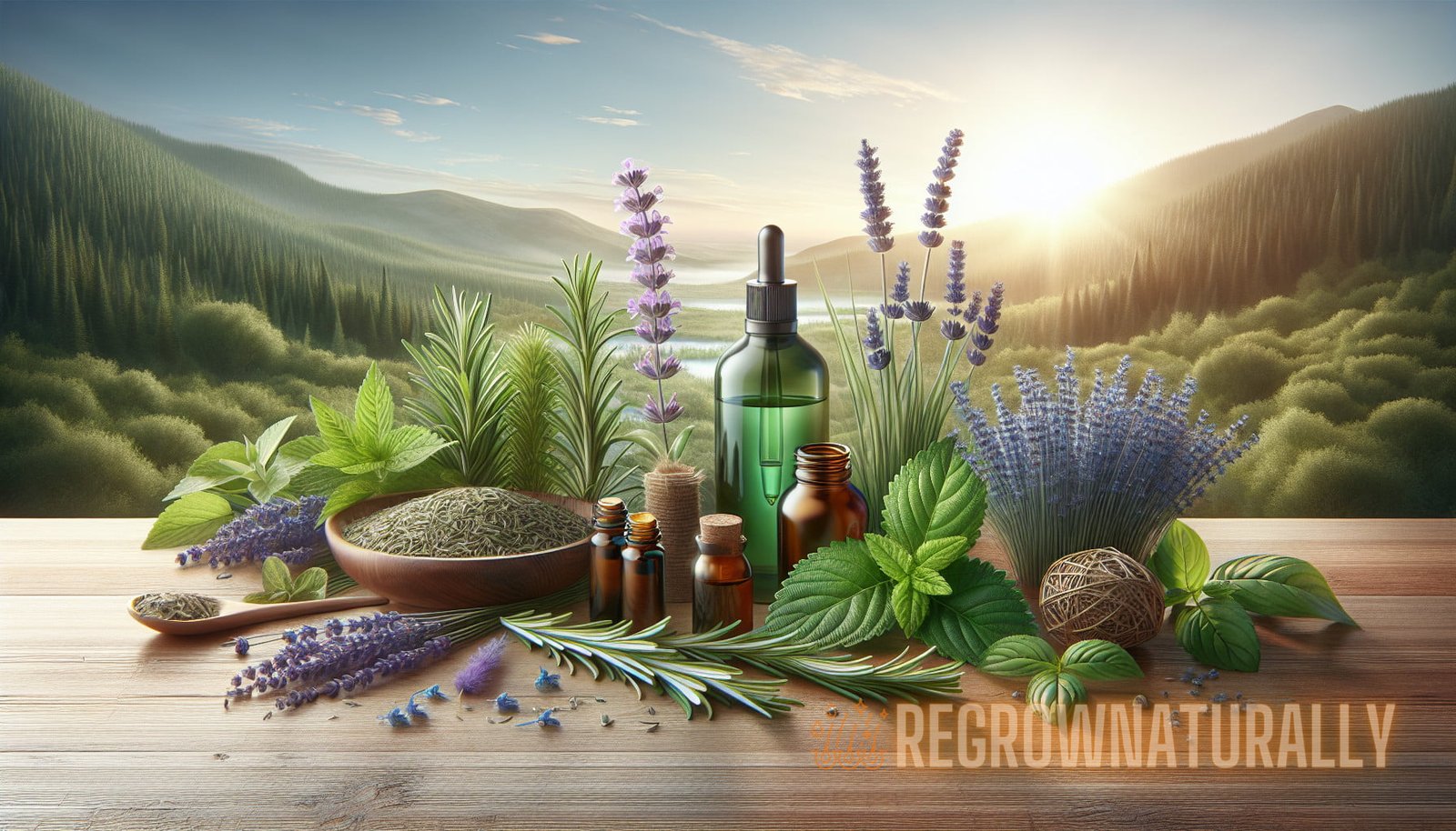 Hair Renewal: Herbs and Oils