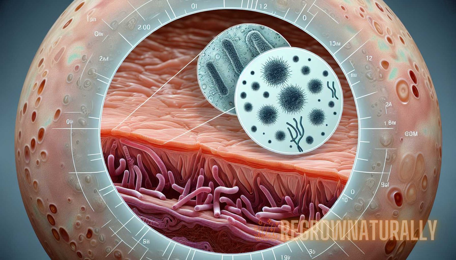 Illustration de la section : La dermatite séborrhéique est une affection cutanée inflammatoire chronique qui affecte principalement le cuir chevelu, causant l'harmonie du cuir chevelu.